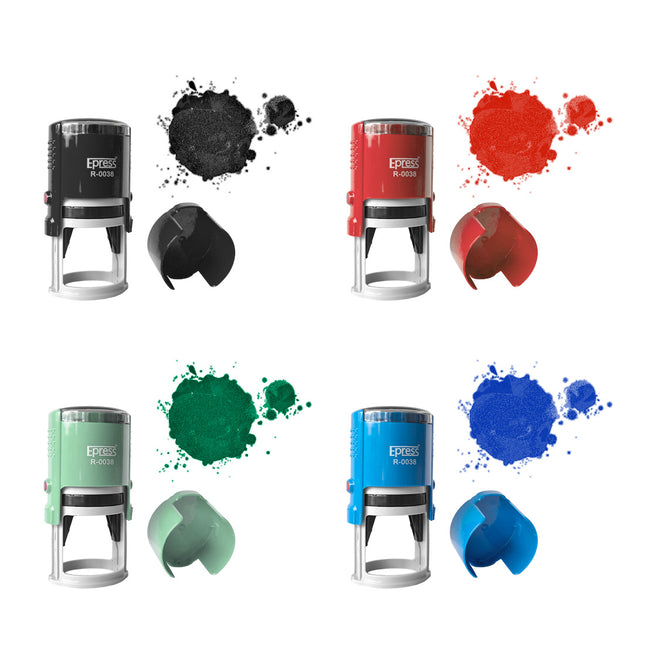 Sello personalizada Ø38 mm - Por unidad