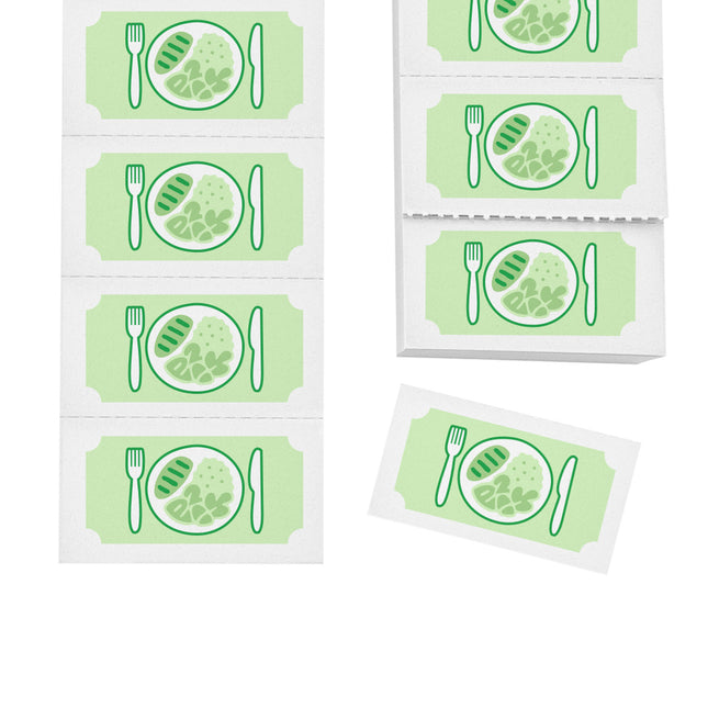 Tickets de consumición para cena - 1000 cupones