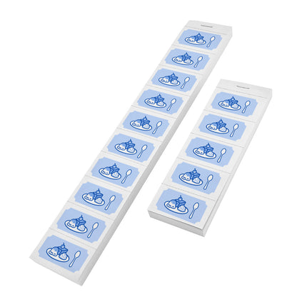 Tickets de consumición para postre - 1000 cupones