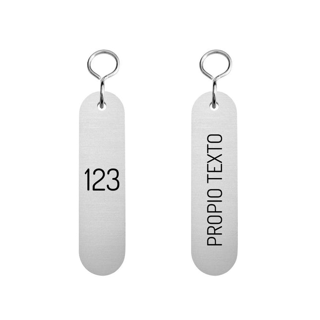 Llavero para hotel Victor personalizable - Por unidad