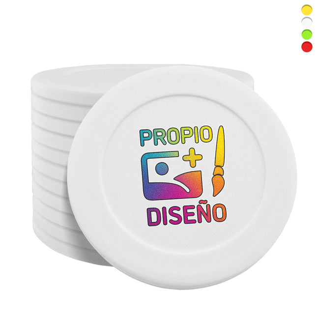 Fichas de poker personalizadas  Ø40 mm - 100 unidades