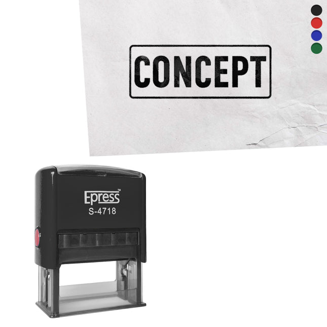 Sello Concept 27x10 mm - Por unidad