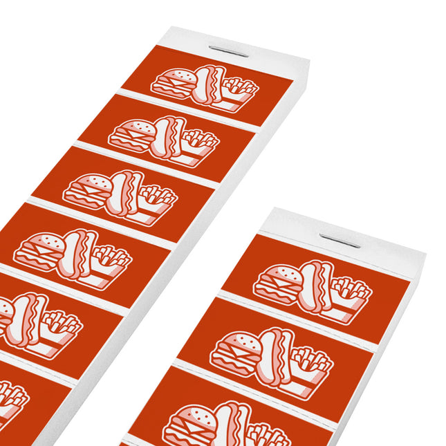 Tickets de consumición para comida rapida - 1000 cupones