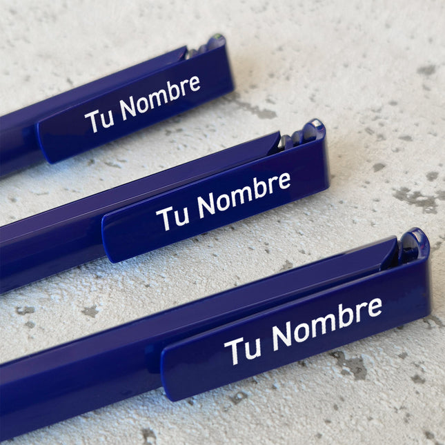 Boligrafo personalizable basico con tu nombre - Por unidad