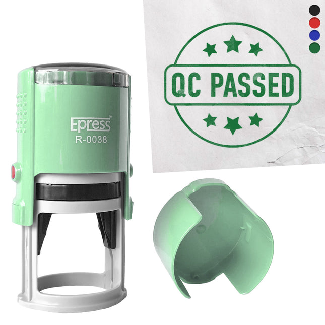 Sello QC Passed Ø38 mm - Por unidad