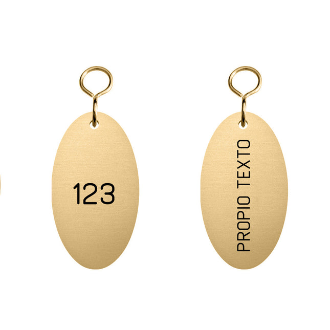 Llavero para hotel Sablon personalizable 37x67 mm - Por unidad