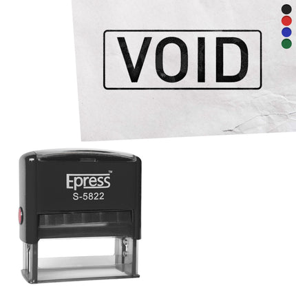 Sello Void 58x22 mm - Por unidad