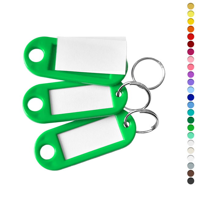 Etiquetas para llaves con anillo 55x22 mm - Por 100 unidades