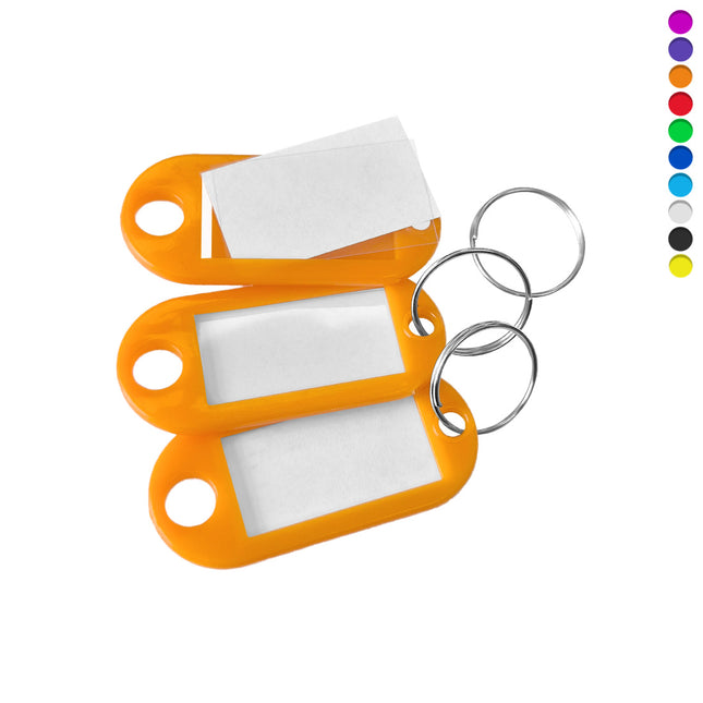 Etiquetas para llaves con anillo 48x22 mm - Por 100 unidades